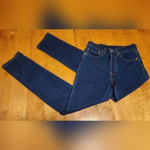 Women's Levi's 501 Skinny Filiforme Dark Wash Jeans 26x30